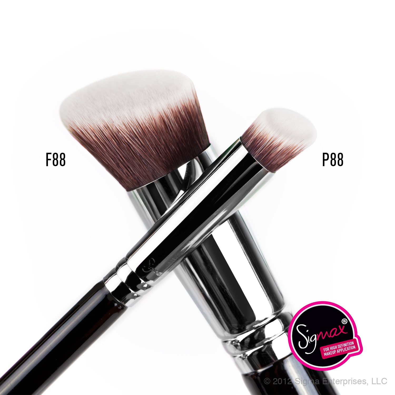 Sigma Beauty F88 and P88 brushes